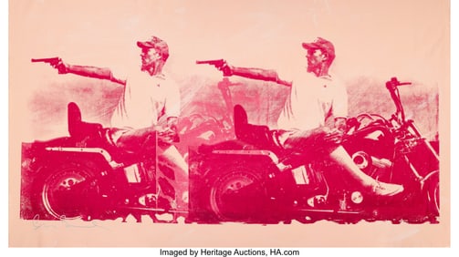 43057: Shane Bowden (b. 1974) Hunter Giclée print in c