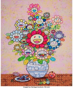 43261: Takashi Murakami (b. 1962) Longing for Zao Wou-k