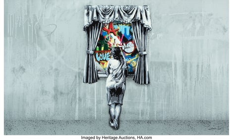 43366: Martin Whatson (b. 1984) Figure at the Window Re