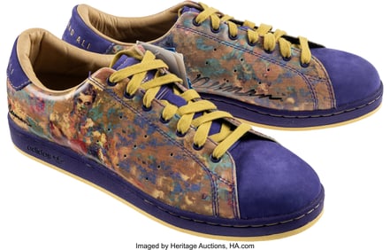 43275: Adidas X Leroy Neiman Ali Classic II Size 12 US