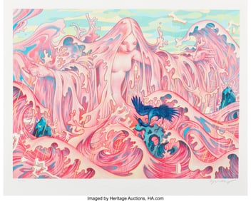 43168: James Jean (b. 1979) Adrift II, 2016 Giclée pri