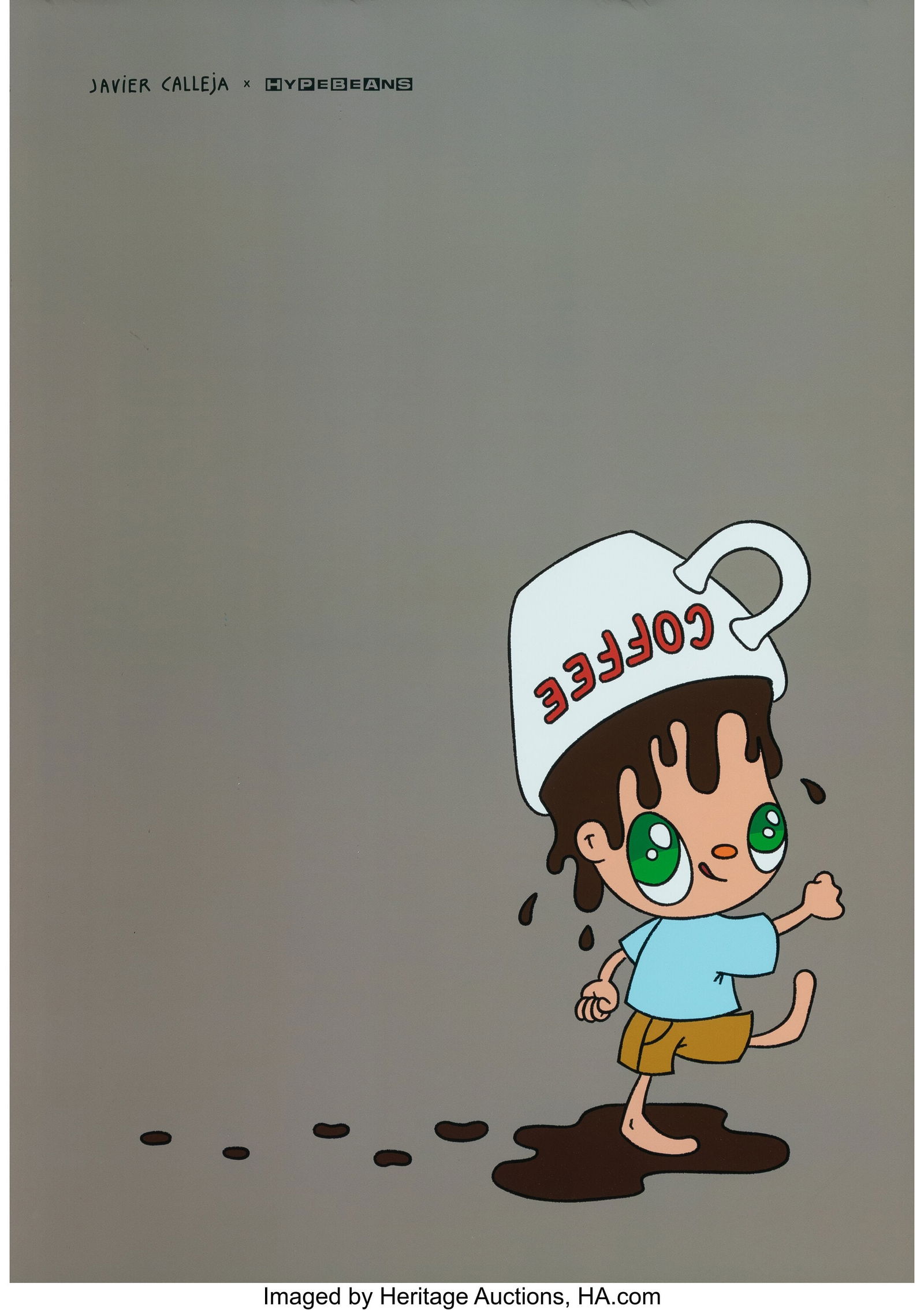 Javier Calleja X HYPEBEANS Cafeto, 2022 Offset l (1 of 1)