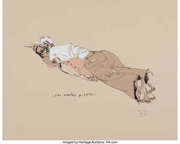 43071: David Choe (b. 1976) Dry Humping Rulez, 2007 Scr