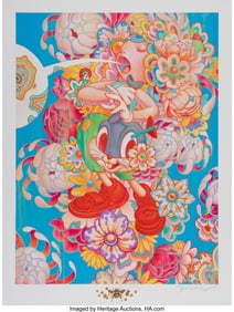43171: James Jean (b. 1979) Bouquet, 2017 Giclée print