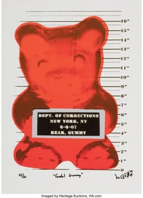 43375: WhIsBe (b. 1987) Vandal Gummy (Red), 2015 Screen