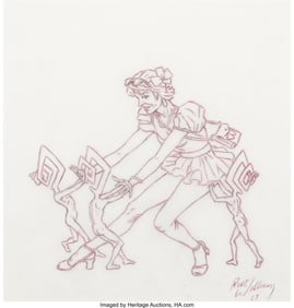 43376: Robert Williams (b. 1943) Sketch for, The Persua
