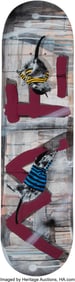 43377: Hama Woods (b. 1981) Untitled, 2018 Spray paint