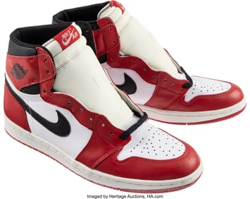 43280: Nike Air Jordan 1 High 1994 'Chicago' Size 13