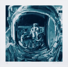 43175: Michael Kagan (b. 1980) Moonwalker, 2024 Screenp