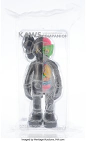 43180: KAWS (b. 1974) Flayed Companion (Black), 2016 Pa
