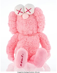 43184: KAWS (b. 1974) BFF Companion Plush (Pink), 2016