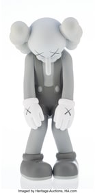 43186: KAWS (b. 1974) Small Lie (Grey), 2017 Painted ca