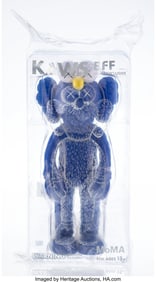 43187: KAWS (b. 1974) BFF (MoMA), 2017 Painted cast vin