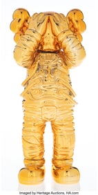 43191: KAWS (b. 1974) Holiday Space (Gold), 2020 Polyur
