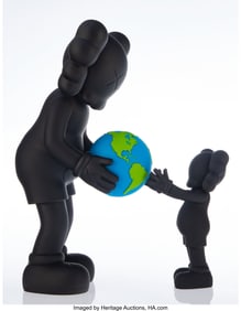 43194: KAWS (b. 1974) The Promise (Black), 2021 Painted