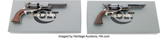 40090: Lot of Two Boxed Colt Blackpowder Series Reissue