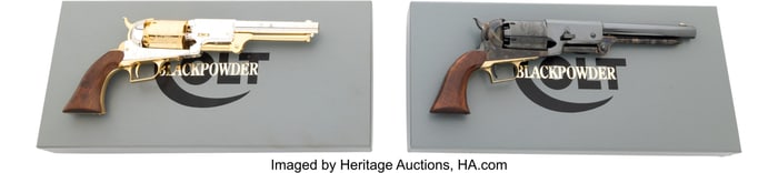 40091: Lot of Two Boxed Colt Blackpowder Series U.S.M.R