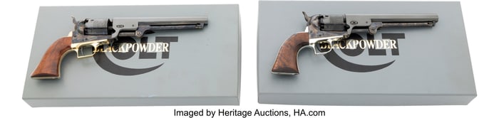 40095: Lot of Two Boxed Colt Blackpowder Series Reissue
