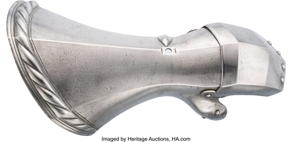40008: German Tilting Gauntlet, Mainfer Style. An exc
