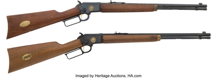 40193: Lot of Two Marlin Model 39 Century Limited Lever