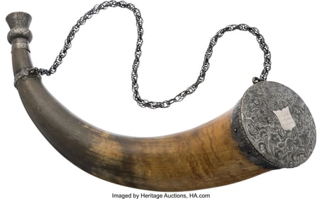 40017&colon; 1850 Dated and Inscribed W&period;T&period; Mills Large Powder