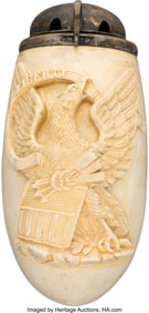 40018: Large and Impressive Meerschaum Pipe Bowl with P