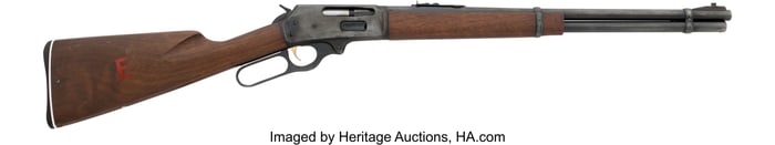 40111: Marlin Model 336 Lever Action Rifle Carried in S