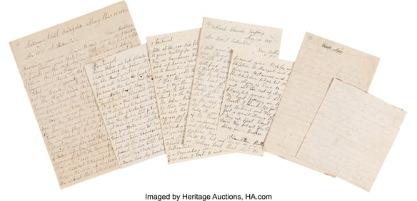 40042: Civil War Soldier's Letters (3) by Hamilton Ball