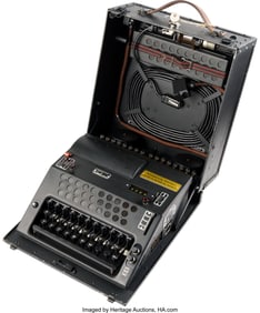 40232: Swiss Army NEMA Cipher Machine Type T-D. Seria