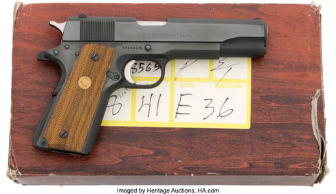 40244: Boxed Colt Government Model MK IV Series '70 Sem