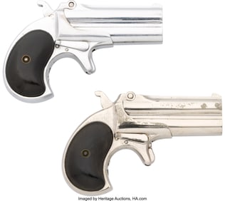 40057: Lot of Two Remington Over & Under Deringers. C