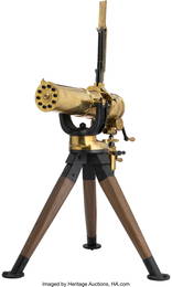 40058&colon; U&period;S&period; Colt Model 1877 Bulldog Gatling Gun&period;   Seri