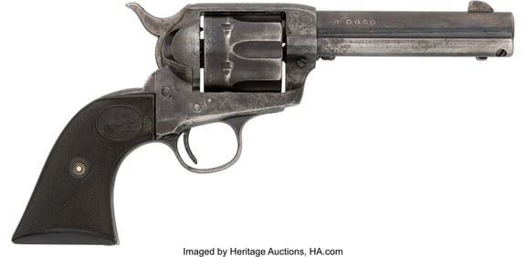 40068: Colt Single Action Army Revolver with Leather Ho