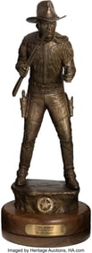 40151: Joe Bowman "The Straight Shooter" Sculpture by E