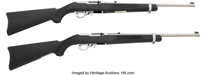 40257: Lot of Two Sturm Ruger Model 10/22 Semi-Automati