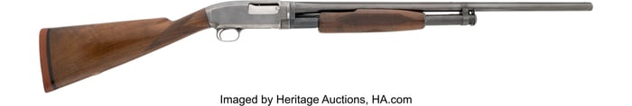 40261: Winchester Model 12 Slide Action Shotgun with Fa