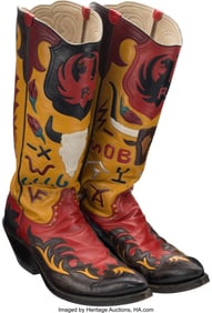 40154: Joe Bowman Personally Worn / Handmade "Buffalo S