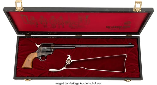40075: Cased Colt Lawman Series "Wyatt Earp" Single Act