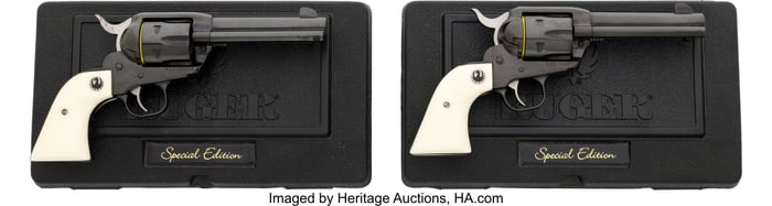 40160: Lot of Two Cased Sturm Ruger 'Special Edition' N