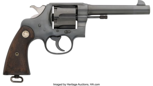 40172: U.S. Colt Army Model 1917 Double Action Revolver