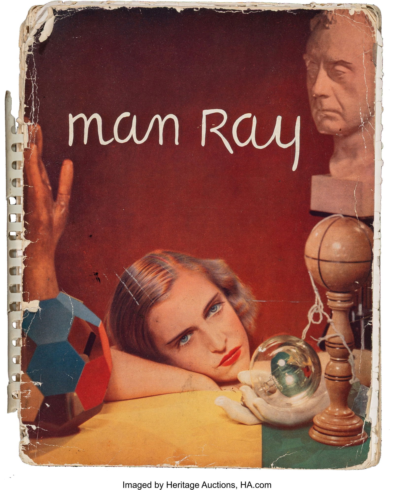 Man Ray (American, 1890-1976) "Man Ray: Photogra: Man Ray (American, 1890-1976) "Man Ray: Photographs 1920-1934 Paris", 1934 Second edition, large 4to, ring bound volume, with a portrait by Pablo Picasso&