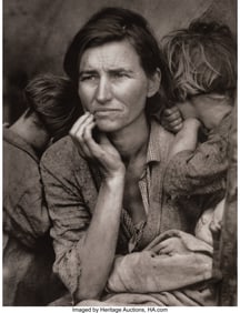 39050&colon; Dorothea Lange &lpar;American&comma; 1895-1965&rpar; Migrant Mot