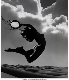 39067&colon; Andre De Dienes &lpar;Hungarian&comma; 1913-1985&rpar; Flying Nu
