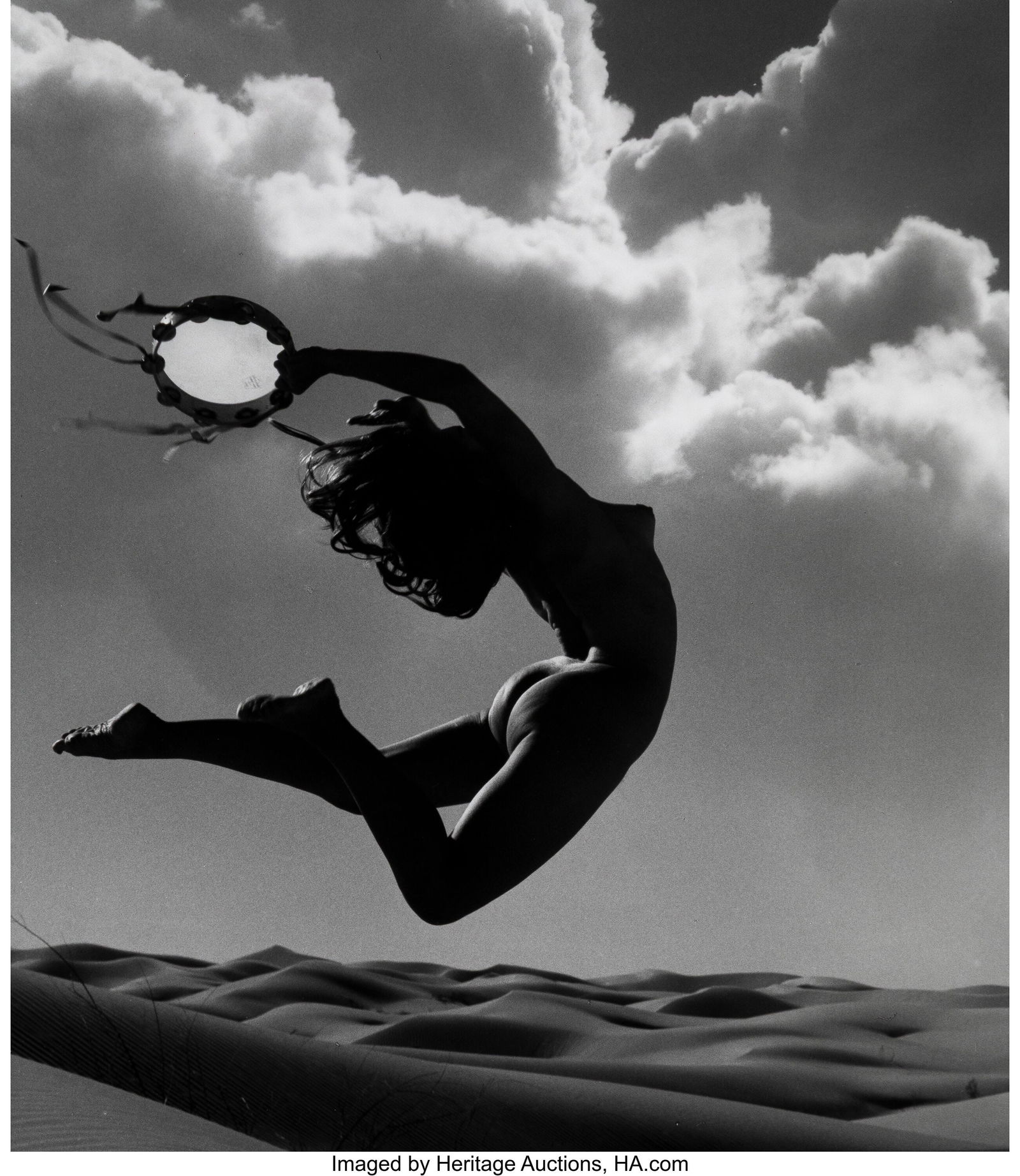 Andre De Dienes (Hungarian, 1913-1985) Flying Nu: Andre De Dienes (Hungarian, 1913-1985) Flying Nude, 1950s Gelatin silver print 12-7/8 x 11-1/4 inches (32.6 x 28.6 cm) (image/sheet)