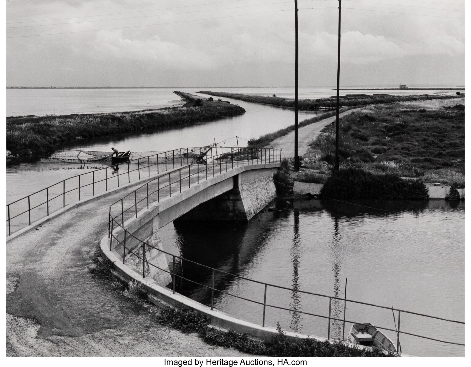 Paul Strand (American, 1890-1976) Fox River, Gas: Paul Strand (American, 1890-1976) Fox River, Gaspé, 1936 Gelatin silver print from Paul Strand Portfolio III, printed 1980 by Richard Benson 8-3/8 x 10-3&s
