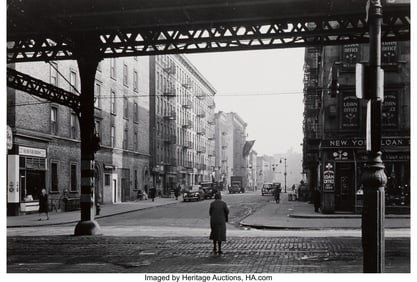39120&colon; Todd Webb &lpar;American&comma; 1905-2000&rpar; New York &lpar;Under 