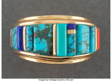 70012: A Hopi Ring Verma Nequatewa (Sonwai) c. 2015 s