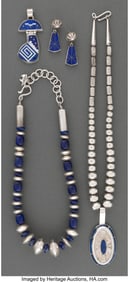 70044: Four Southwest Jewelry Items c. 1990 including