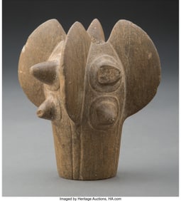 70319: A Salinar Mace Head Peru, c. 200 BC-300 AD, Ea