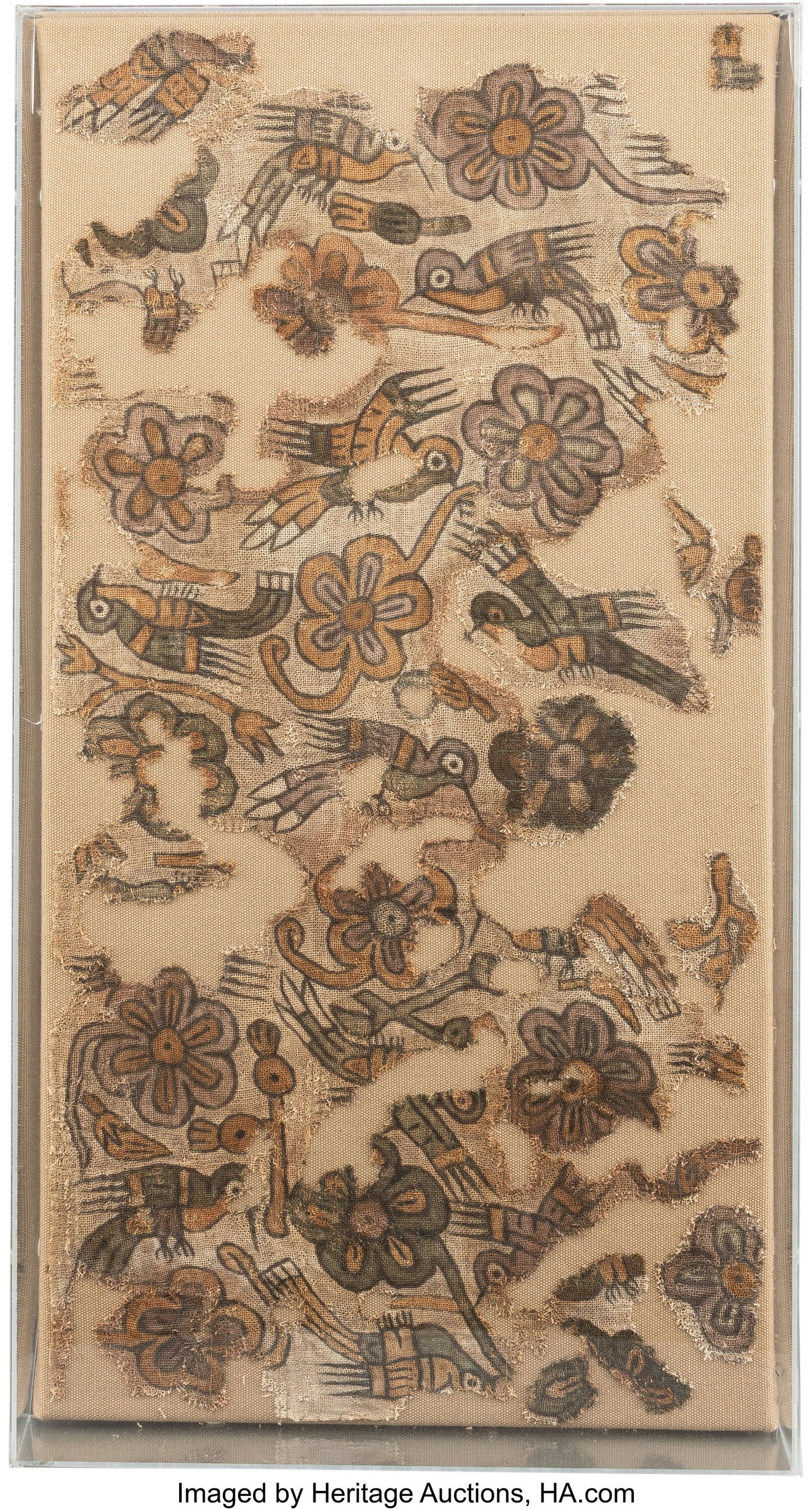 An Assemblage of Nazca Fragments from a Garment (1 of 1)